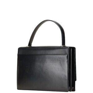 Prada leather bag tote Re black Vitello calfskin Edition